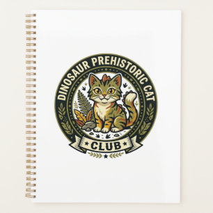 Dinosaur Prähistorische Katze Katze Grafik T-Shirt Planer