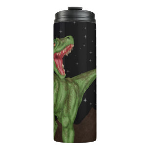 Dinosaur - prähistorische Nacht Thermosbecher