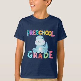 Dinosaur Preschool GRADE Squad Lehrschule T-Shirt