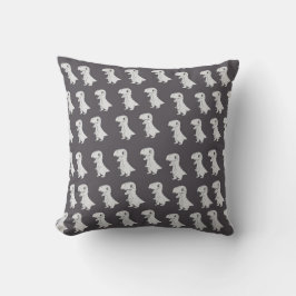 Dinosaur Print Throw Kissen