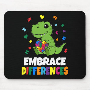 Dinosaur-Puzzleteil Autismus-Bewusstsein für Junge Mousepad