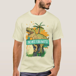 DINOSAUR QUOTE CARTOON T-Shirt