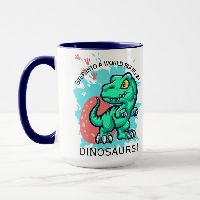 DINOSAUR QUOTE DESIGN TASSE (Links)