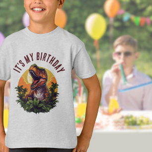 Dinosaur Rawr individuell anpassbare T-Rex T-Shirt