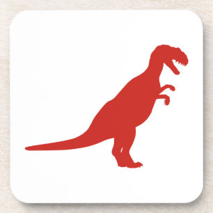 Dinosaur Red Untersetzer