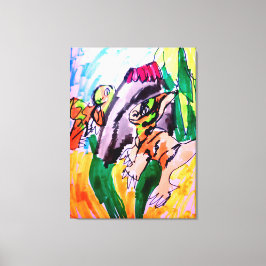 Dinosaur rocks leinwanddruck