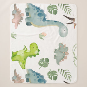 Dinosaur-Sherpa-Decke Sherpadecke