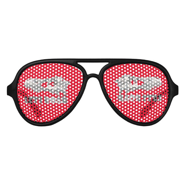 Dinosaur Skull Partybrille (Vorderseite)