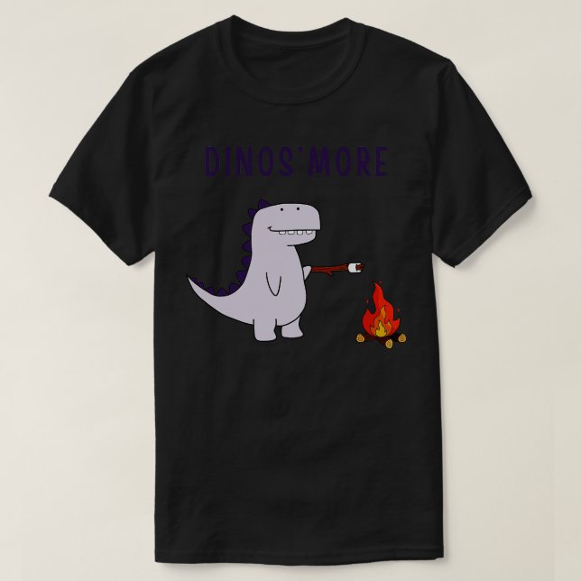 Dinosaur Smores T-Shirt (Design vorne)