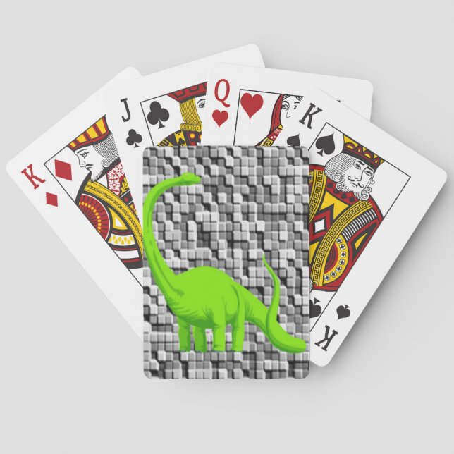 Dinosaur Spielkarten-Deck Spielkarten (Rückseite)