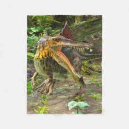 Dinosaur Spinosaurus Fleecedecke