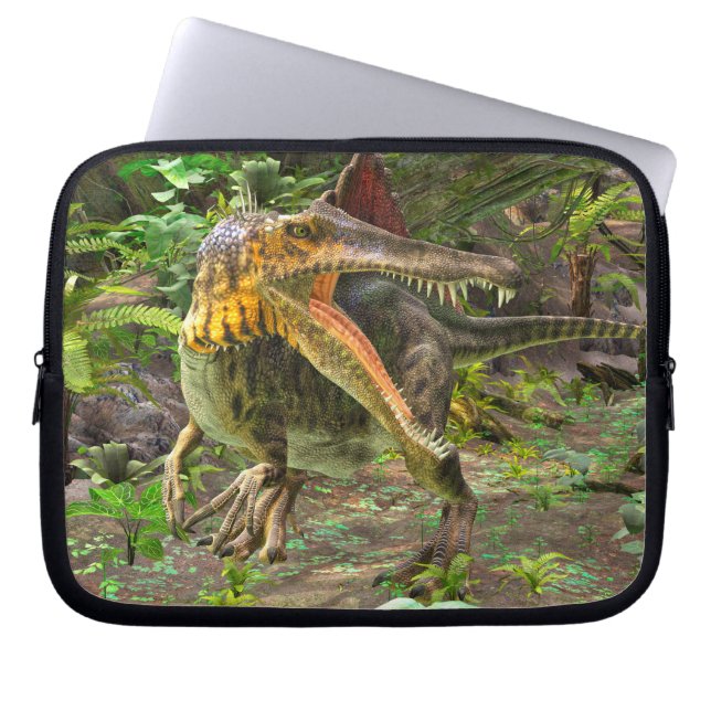 Dinosaur Spinosaurus Laptopschutzhülle (Vorderseite)