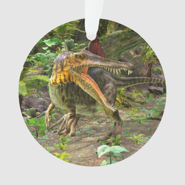 Dinosaur Spinosaurus Ornament (Vorderseite)