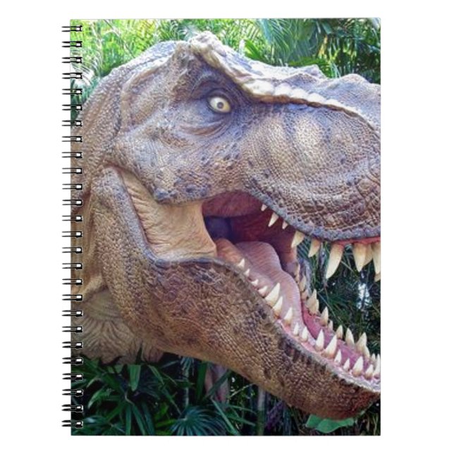 Dinosaur-Spiralblock  Notizblock (Vorderseite)