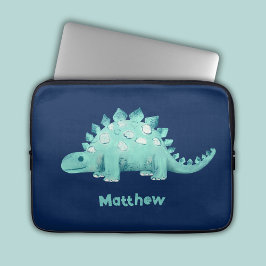 Dinosaur Stegosaurus Pattern Laptopschutzhülle