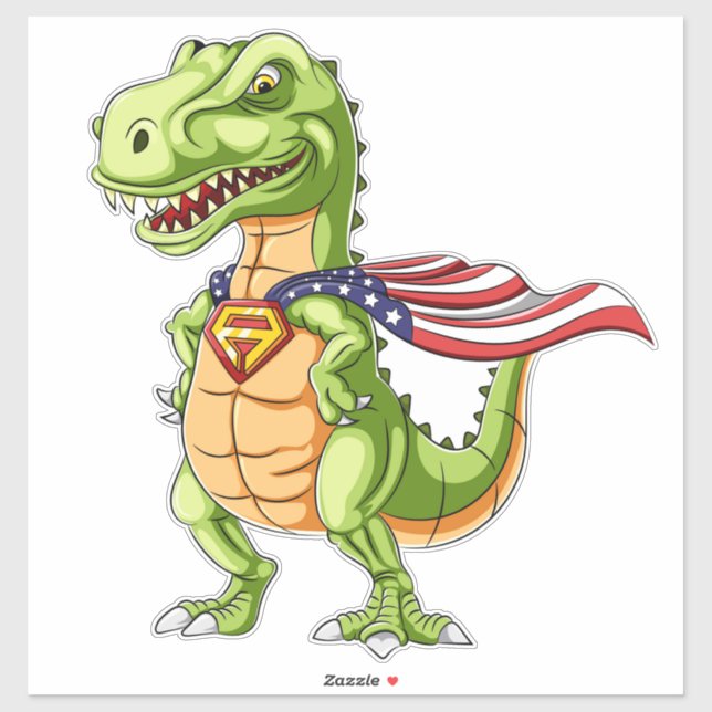 Dinosaur Stickers Aufkleber (Blatt)