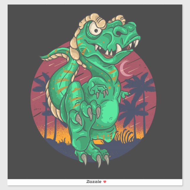 Dinosaur Stickers Aufkleber (Blatt)