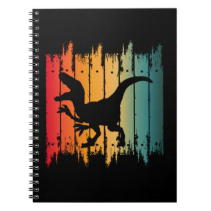 DINOSAUR SUNSET 2 NOTIZBLOCK