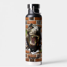 Dinosaur T-Rex Bucking Out Personalize Name