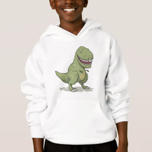 Dinosaur T Rex Cartoon Hoodie