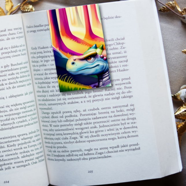 Dinosaur T-Rex Folding Lesezeichen Bookmarkers Visitenkarten (Von Creator hochgeladen)