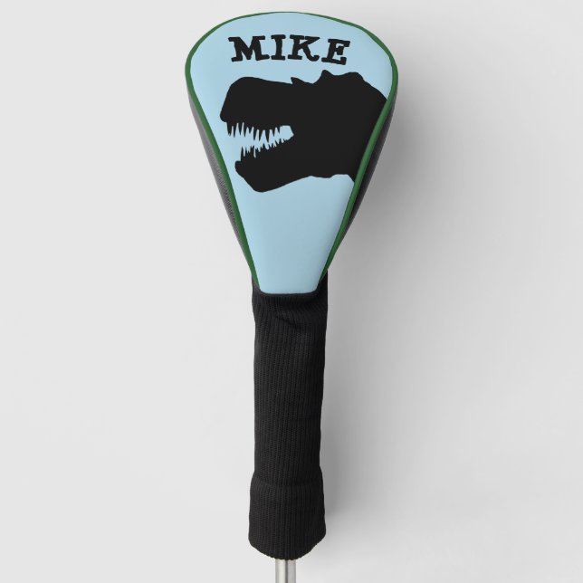 DINOSAUR T-REX-GOLF-TREIBER DECKEN PERSONALISIERT GOLF HEADCOVER (Vorderseite)