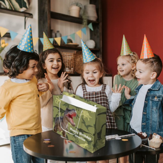 Dinosaur T Rex Jurassic World Große Geschenktüte (Incredible Dinosaur Party Ideas to Make You Roar!)