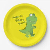 Dinosaur T-rex Kinder 1. Geburtstag Dino Party