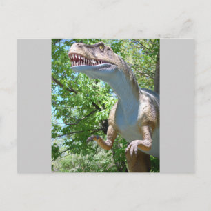 Dinosaur T-Rex Postkarte