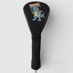 Dinosaur T Rex Schwulen Stolz LGBTQ Verbündeter Re Golf Headcover