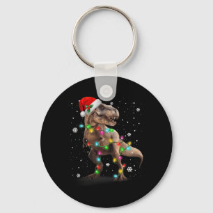 Dinosaur T-rex Trex Weihnachten Weihnachten Weihna Schlüsselanhänger