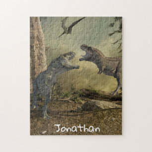 Dinosaur T-Rex Tyrannosaurus Schlachtname Monogram