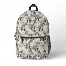 Dinosaur-Tarnung Wüsten-Braun-Rucksack