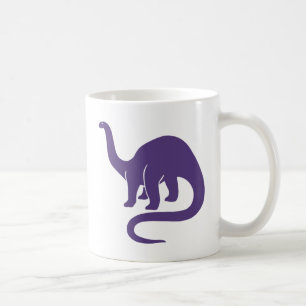Dinosaur-Tasse - Lila Kaffeetasse
