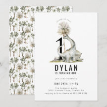 Dinosaur Thema 1. Geburtstag Party