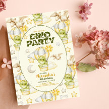 Dinosaur Theme Baby Dusche