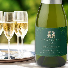 Dinosaur Theme Wedding Dark Green