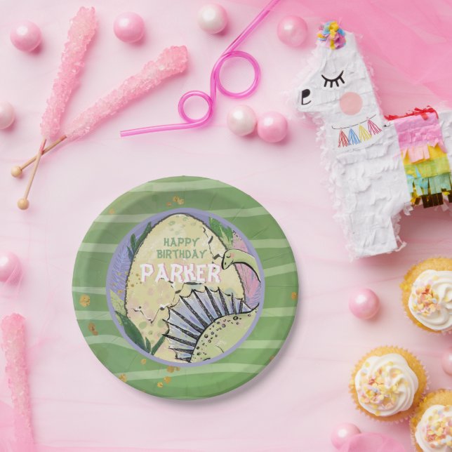 Dinosaur Themed Party Pappteller (Party)