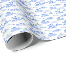 Dinosaur Toile (Periwinkle Blue)
