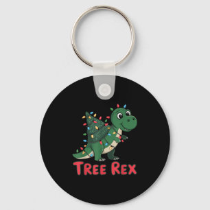 Dinosaur Tree Rex Weihnachtsmänner Jungen Kleinkin Schlüsselanhänger