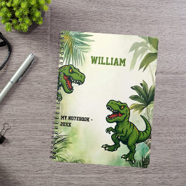 Dinosaur Tyrannosaurus Rex-Dschungel Notizblock