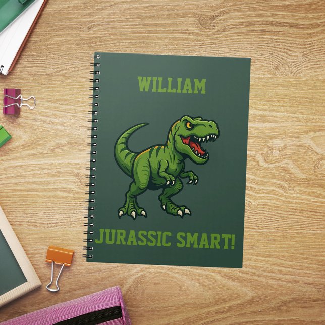 Dinosaur Tyrannosaurus Rex Jurassic Zitat Notizblock (Von Creator hochgeladen)
