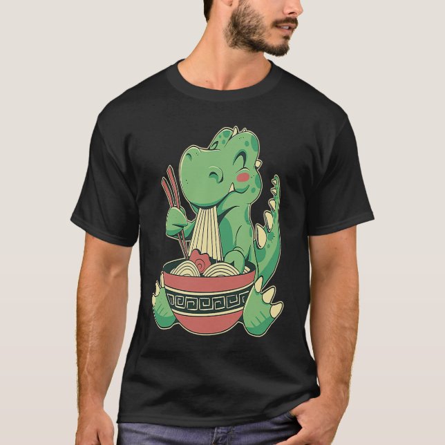 Dinosaur Tyrannosaurus Rex Rex Reptile Dangerous   T-Shirt (Vorderseite)