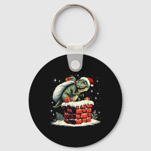 Dinosaur Weihnachten Santa Xmas Schlüsselanhänger