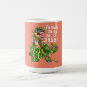 Dinosaur Weihnachtsbaum Rex Men Boys Kinder Kaffeetasse
