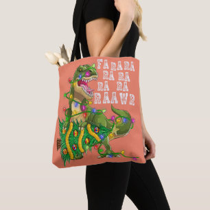 Dinosaur Weihnachtsbaum Rex Men Boys Kinder Tasche