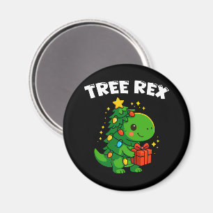 Dinosaur-Weihnachtsbaum T-Rex Süßer Dino Weihnacht Magnet