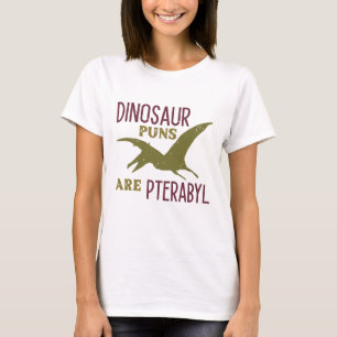 Dinosaur-Wortspiele sind pterabyll T-Shirt