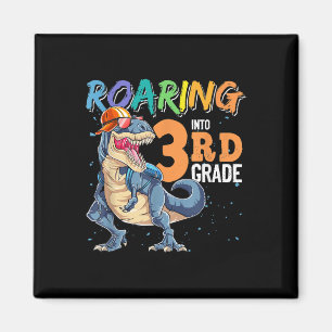 Dinosaur Zurück zur Schule Ich bin bereit, die 3. Magnet