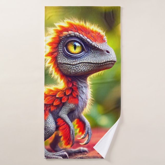 Dinosaure (Serviette de bain)